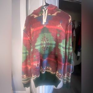 Rare vintage polo Ralph Lauren Aztec hoodie purchased over 10 yrs ago